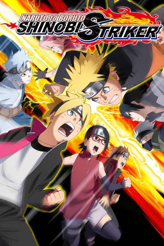 Naruto to Boruto: Shinobi Striker box art for Xbox One